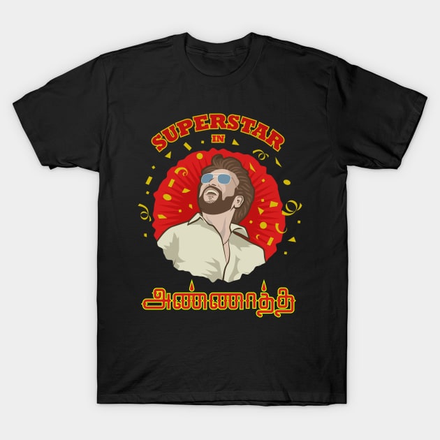 Annatha superstar rajinikanth tamil movie Annatha T Shirt